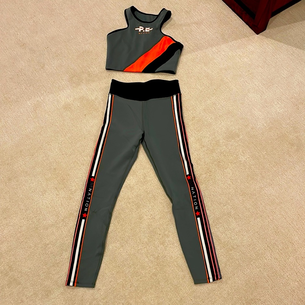PE Nation Set (Top & Leggings) Size S